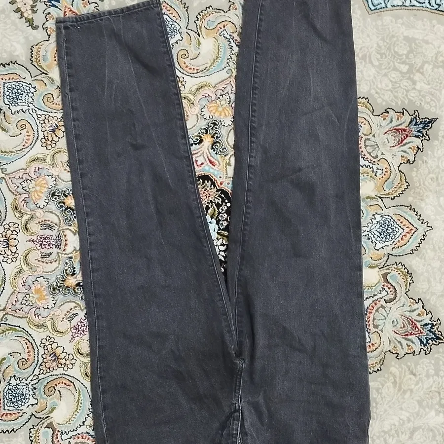 شلوار نیم بگ ذغالی