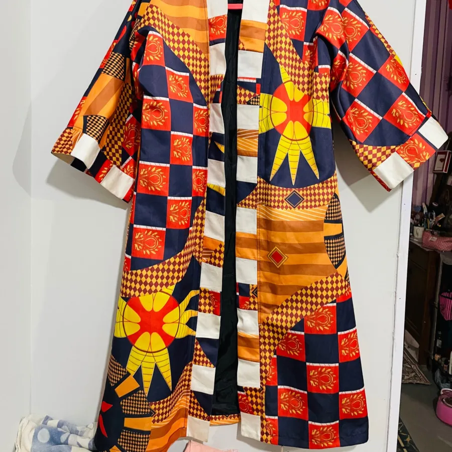 کت ساتن بلند