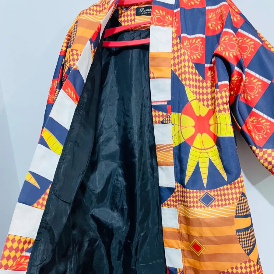 کت ساتن بلند