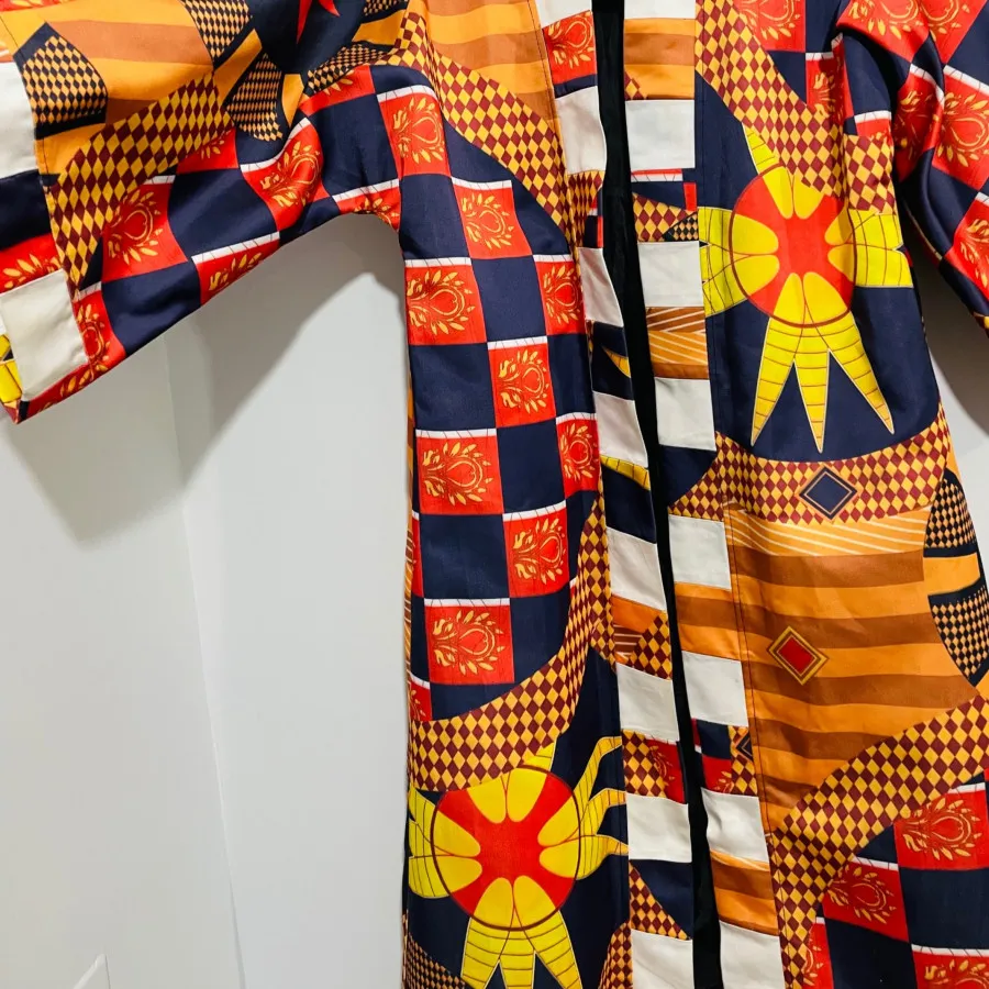 کت ساتن بلند