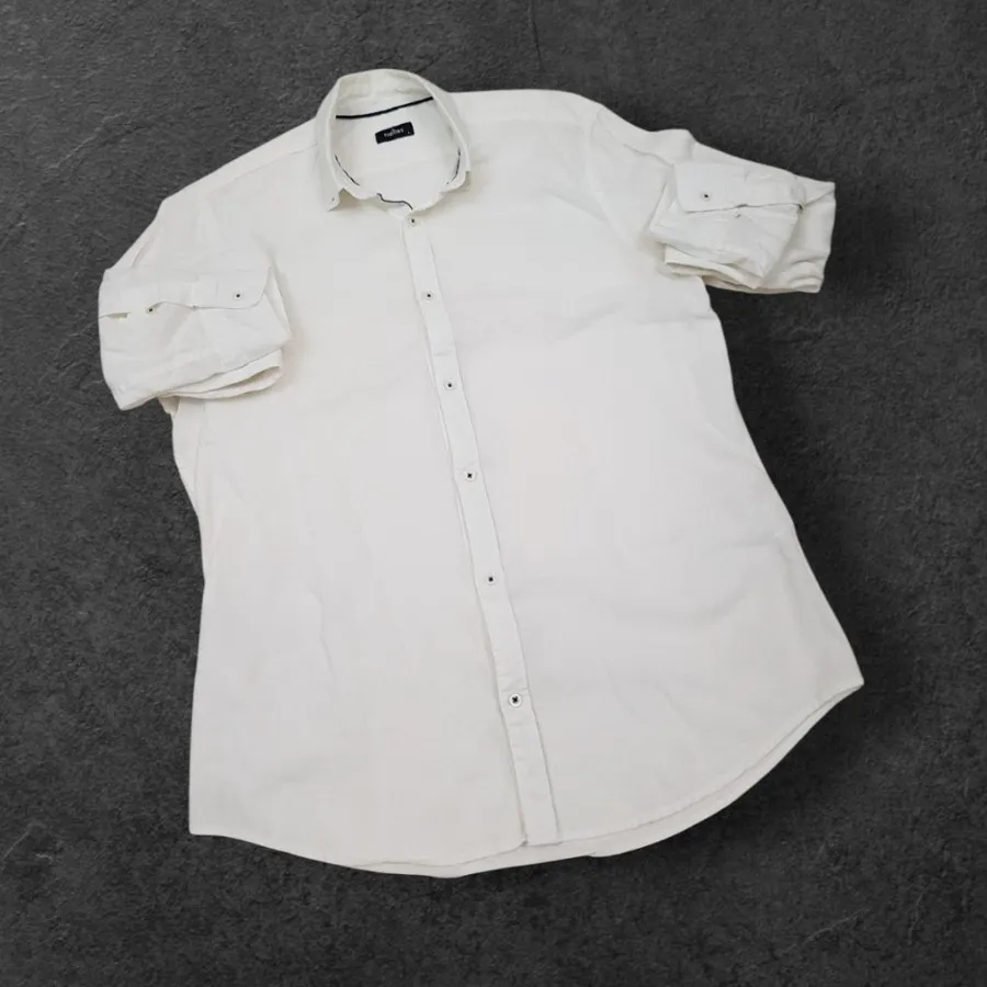 پیراهن لینن ترک لارج