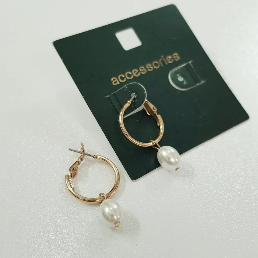 گوشواره طلایی مرواریدی