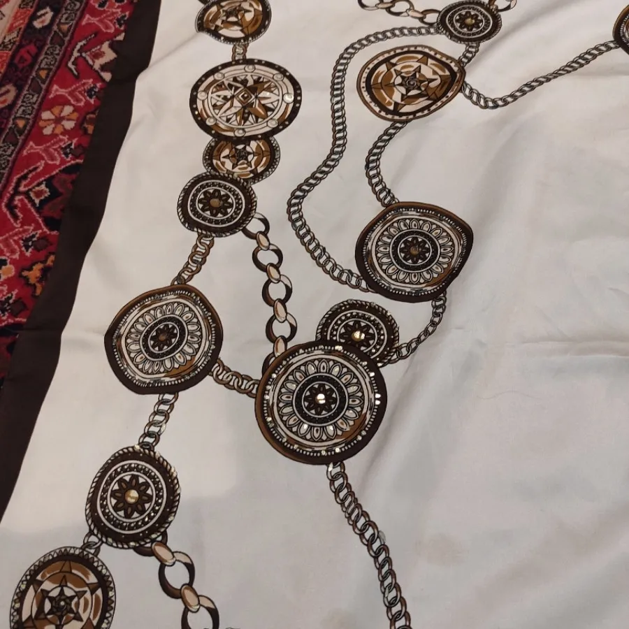 روسری نقره کوب زیبا