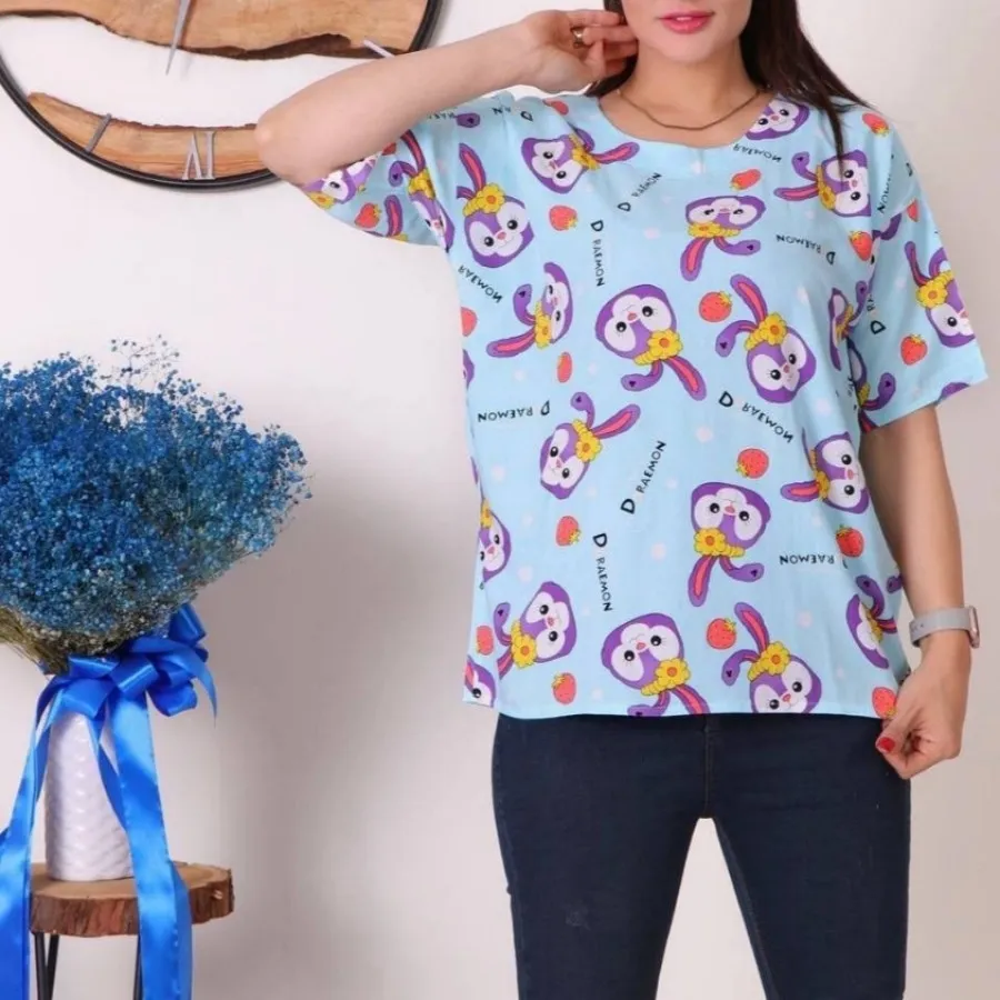 تیشرت نخی تایلندی زنانه