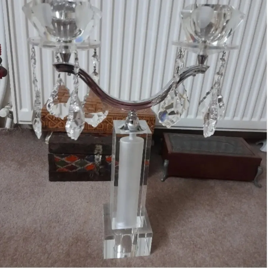 شمعدان کریستال