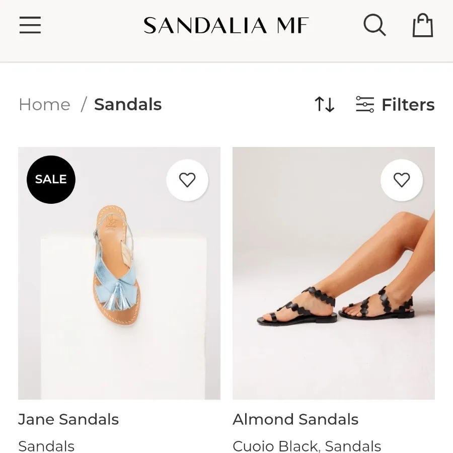 صندل ایتالیایی برند MF