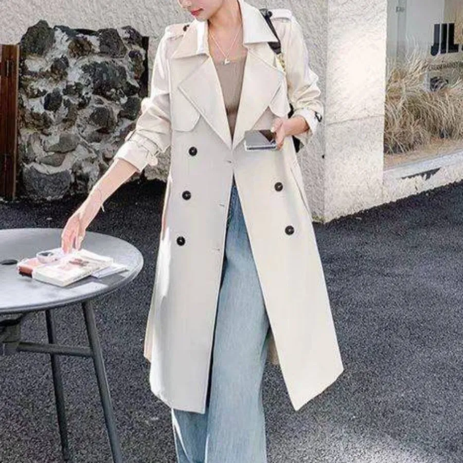 بارانی جنس کتان آستردار