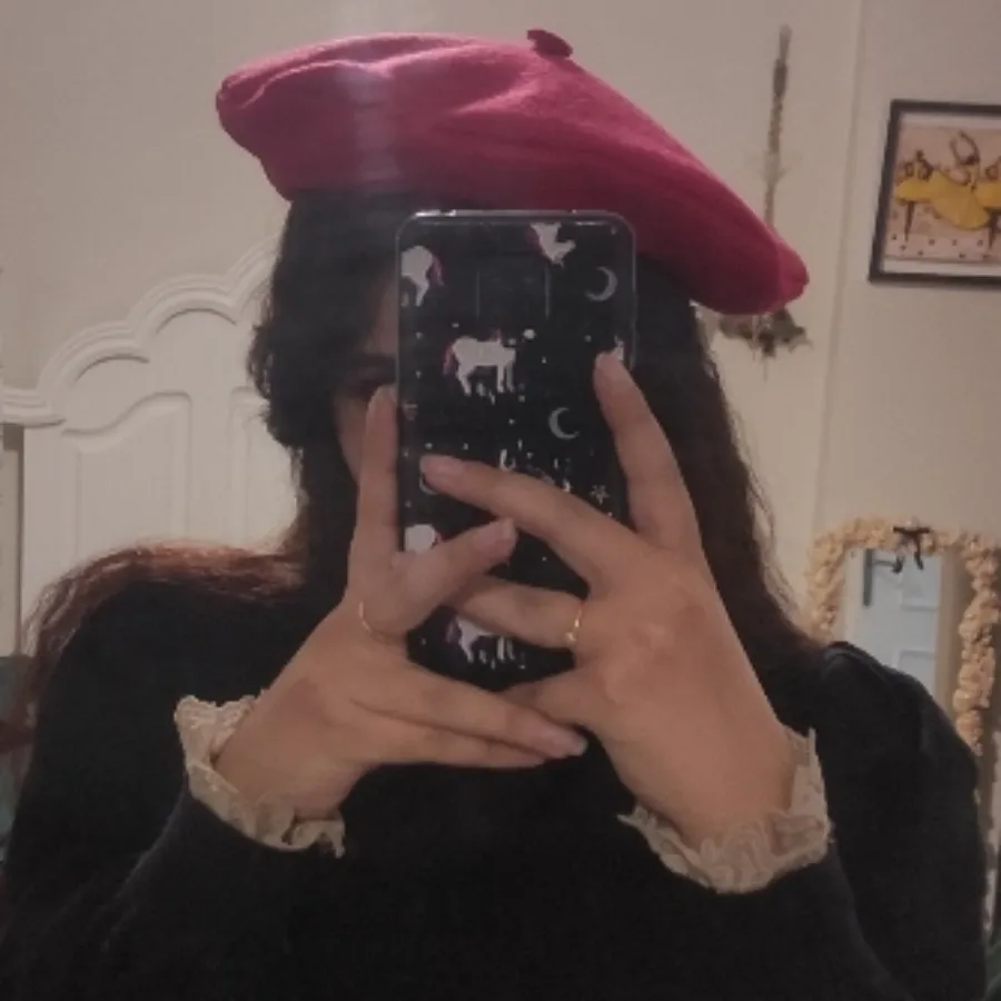 کلاه برت فرانسوی سرخابی