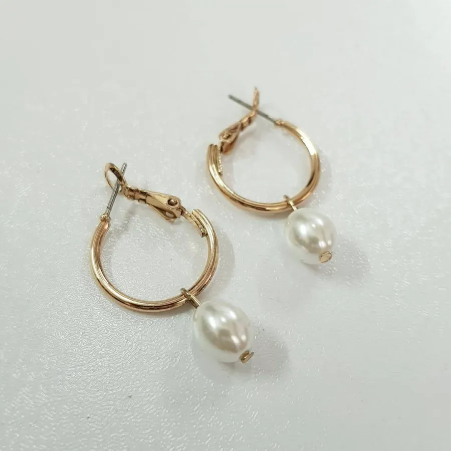 گوشواره طلایی مروارید