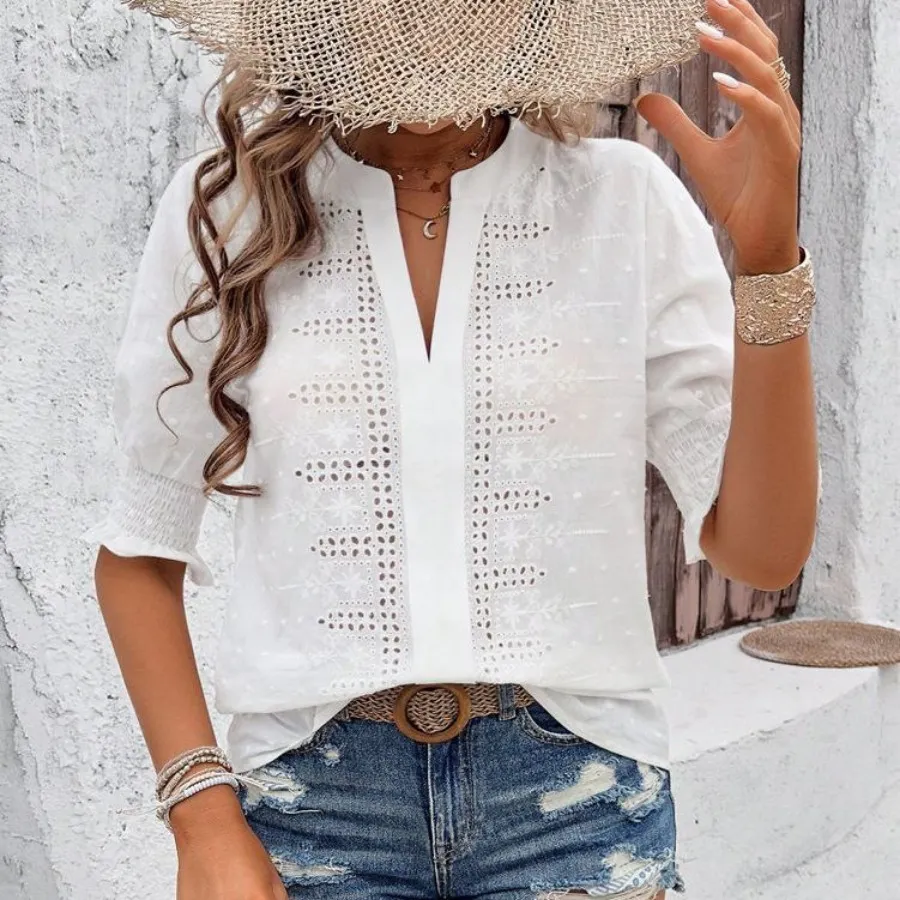 شومیز خامه دوزی شیک