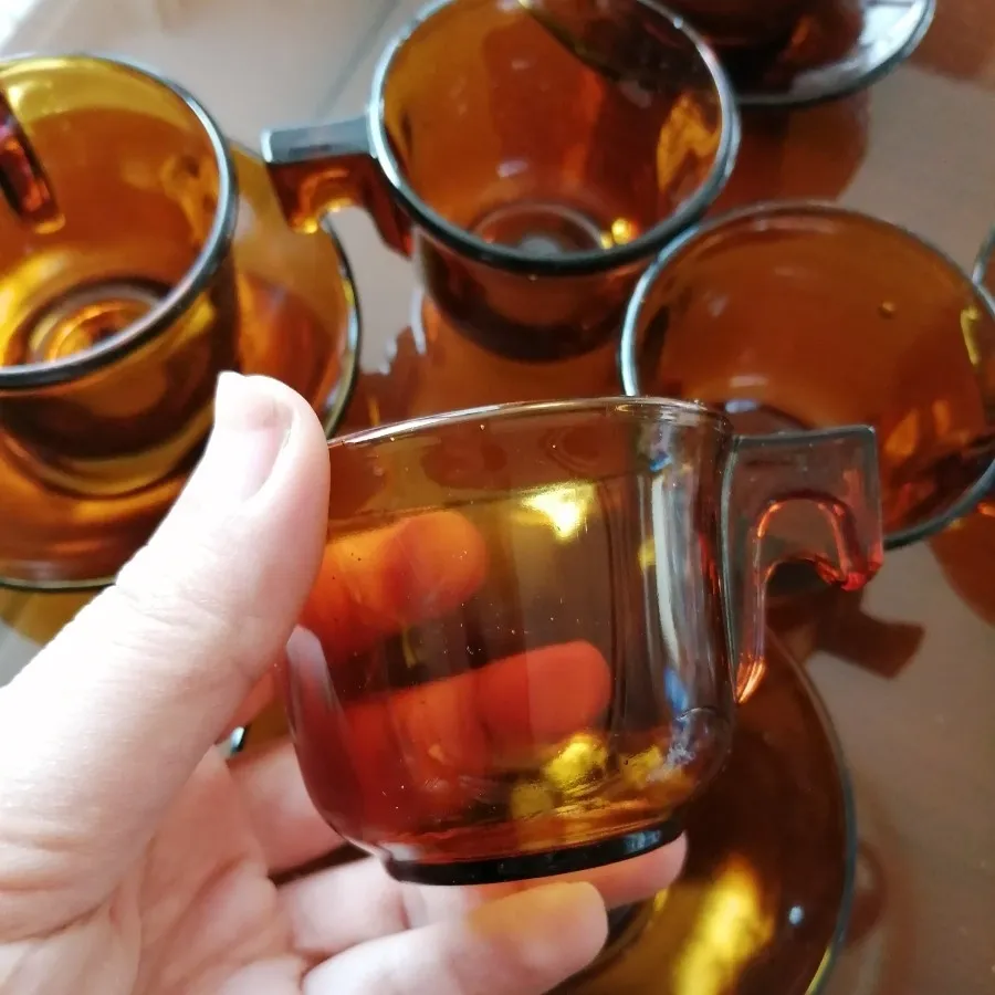 فنجون عسلی قهوه خوری