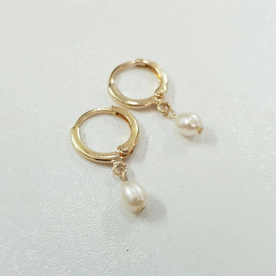 گوشواره مروارید آب شیرین