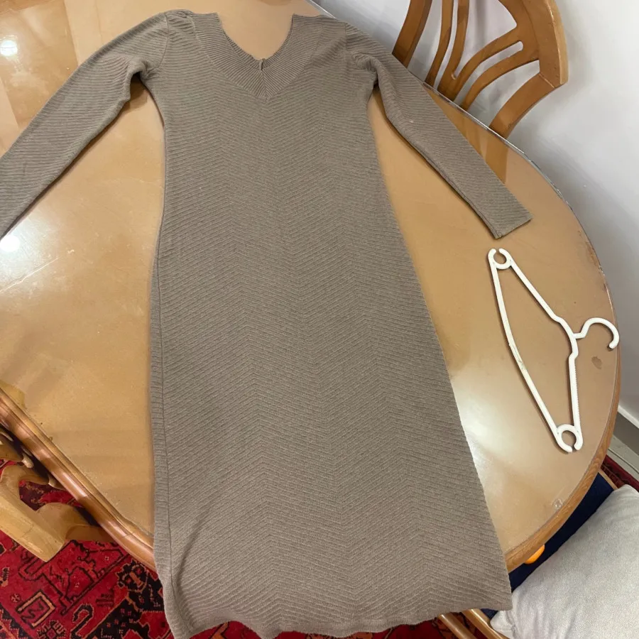 پیراهن بافت پاییزه