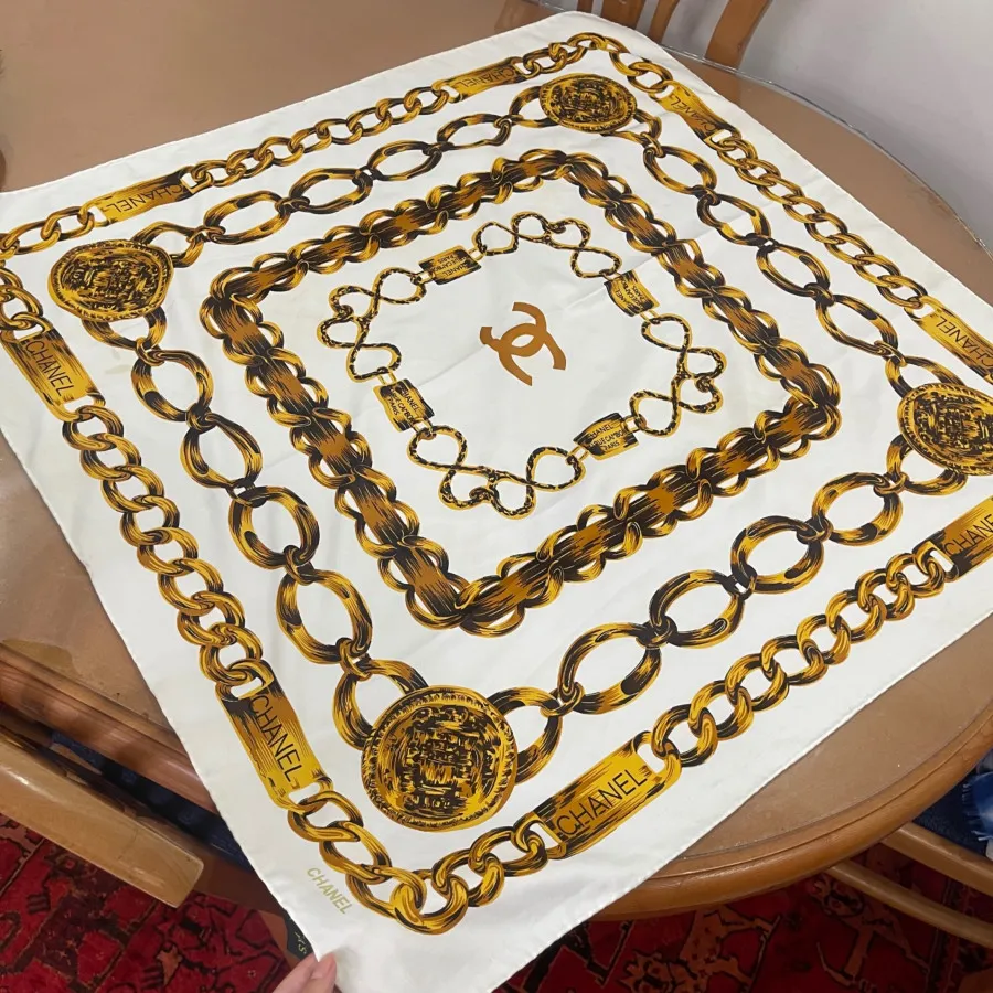 روسری ساتن ابریشم خارجی