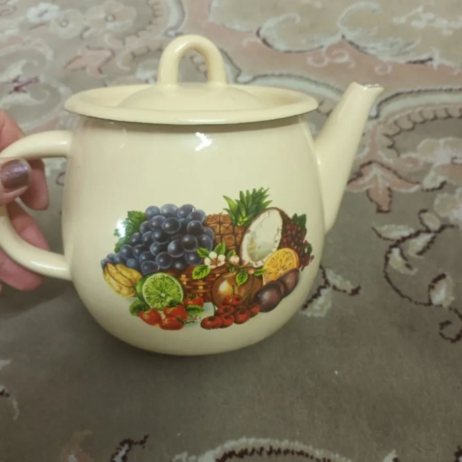 کتری و قوری لعابی اوکراین