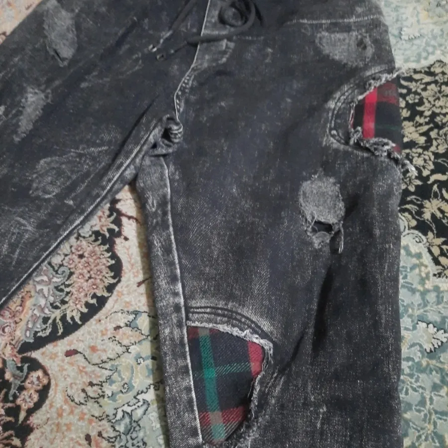 شلوار اسلش جین