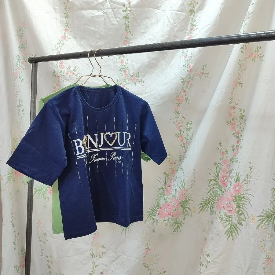 کراپ آستین کوتاه