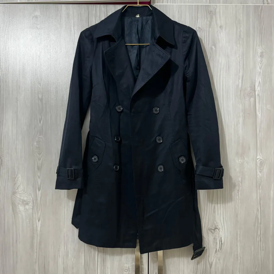 بارانی سرمه ای