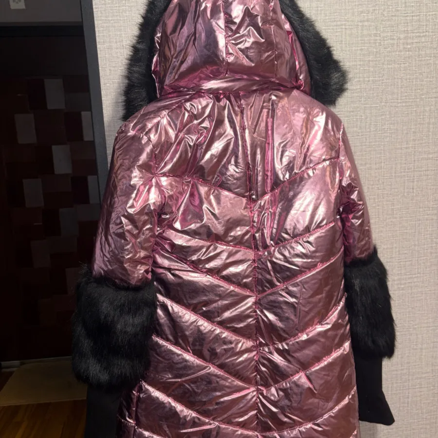 کاپشن دخترانه صورتی