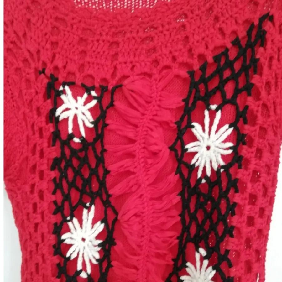 بلوز قلاب بافی ،بافت