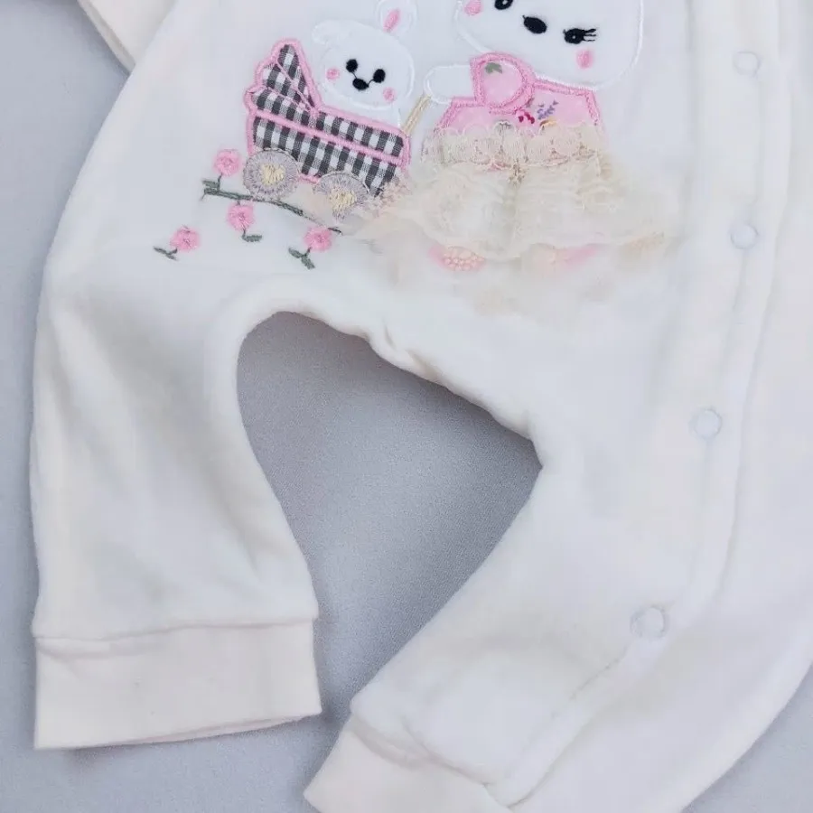 سرهمی مخمل خرگوش دامن تور