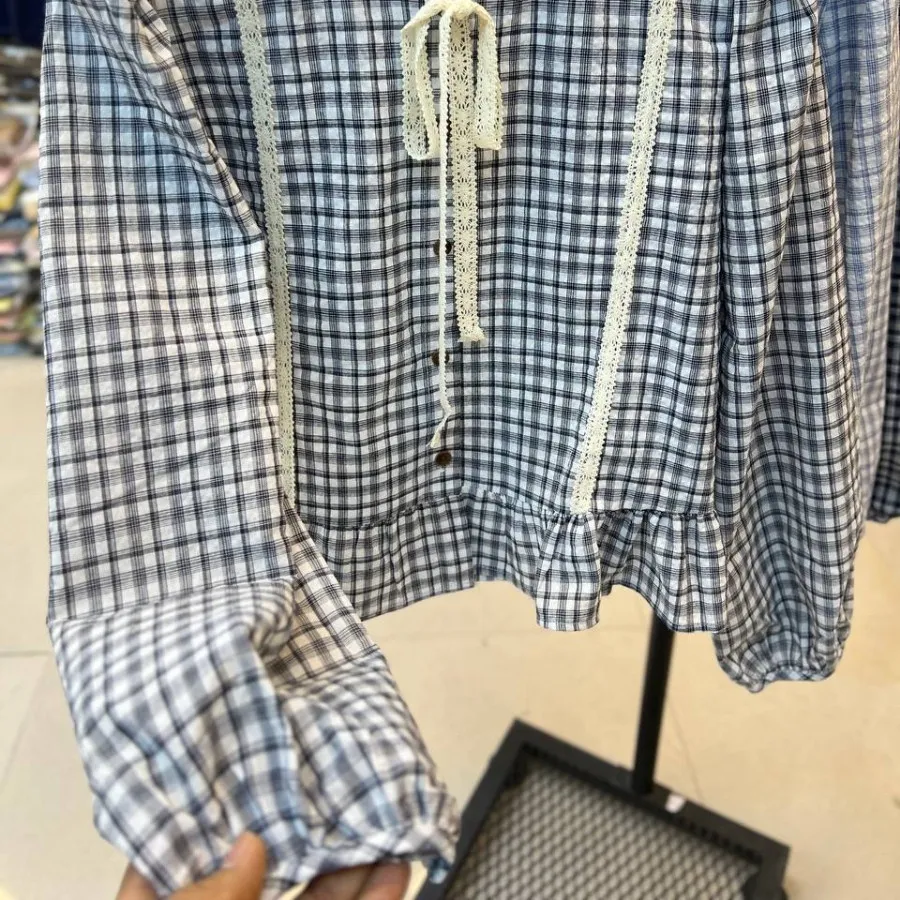 شومیز چهارخونه شیک