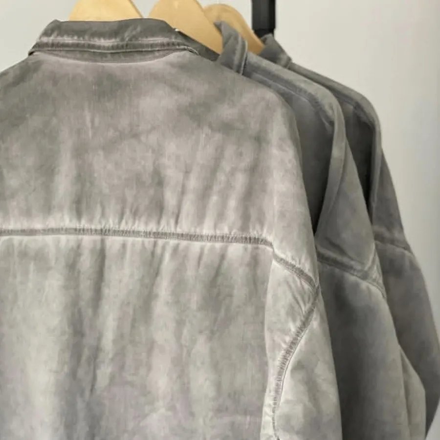 مانتو کت جین ذغالی ??