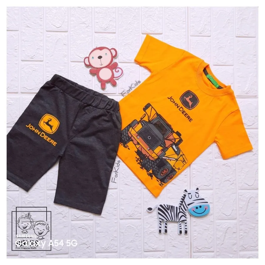 لباس پسرانه کامیون دار