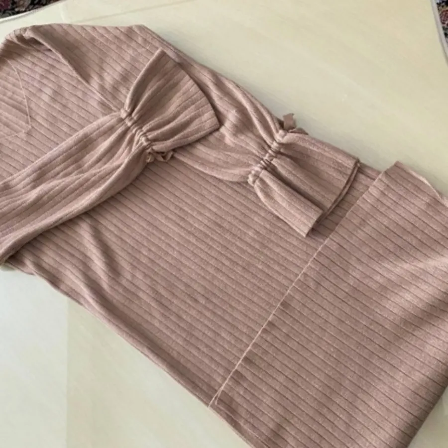 پیراهن بلند بافت