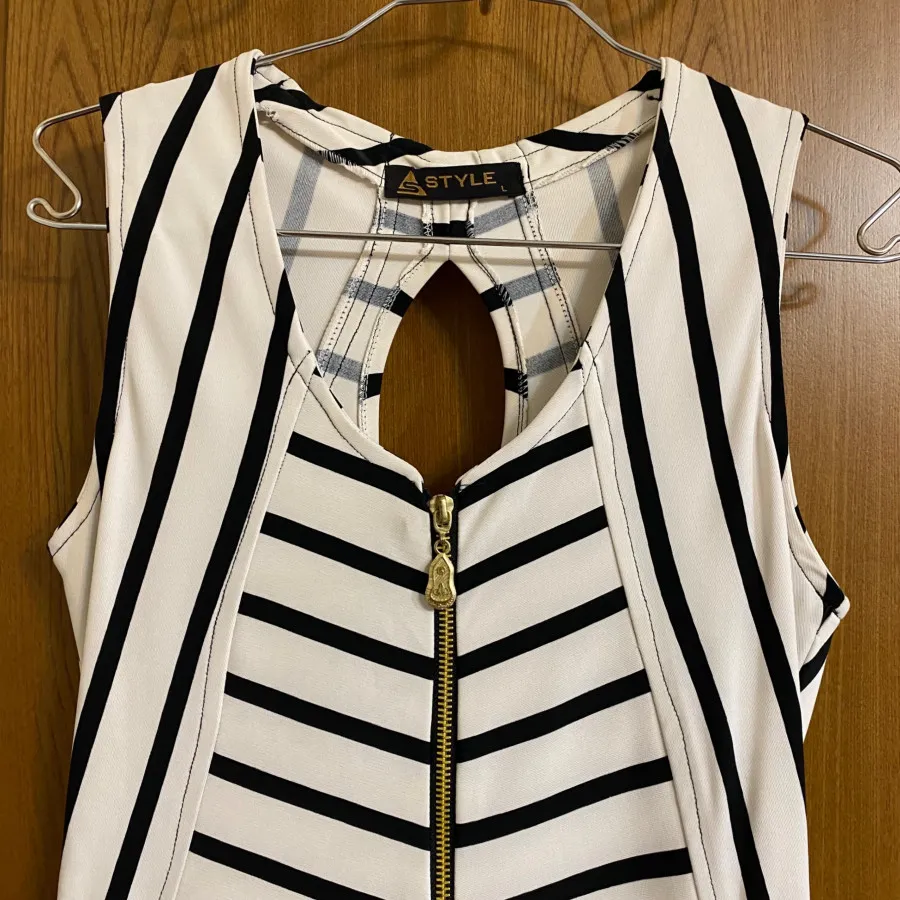 پیراهن طرح زیپ