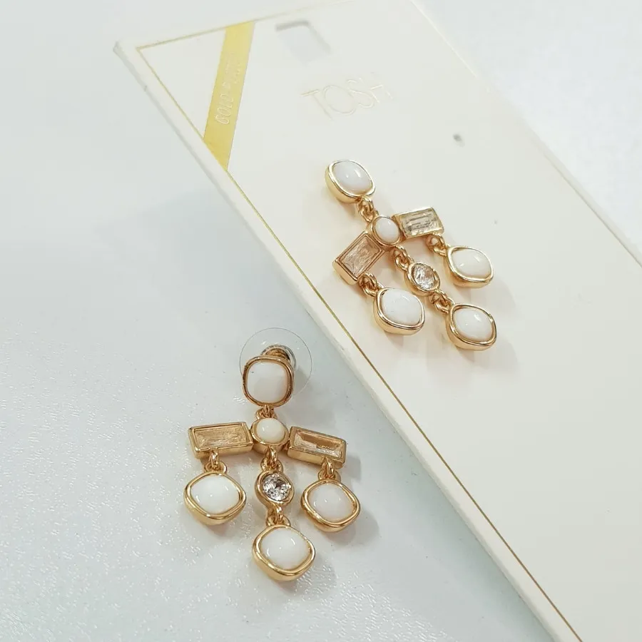 گوشواره آبکاری طلا Tosh