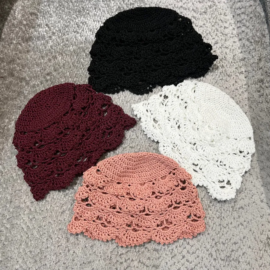 کلاف مکرومه مدل صدف