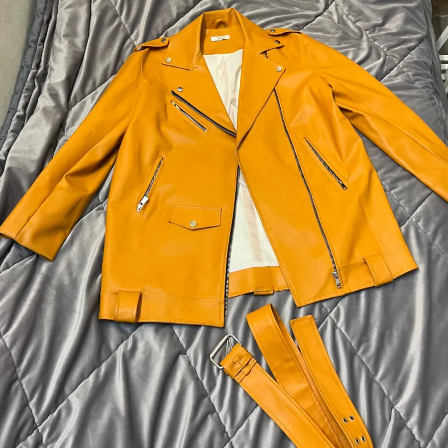 کت چرم طرح زارا