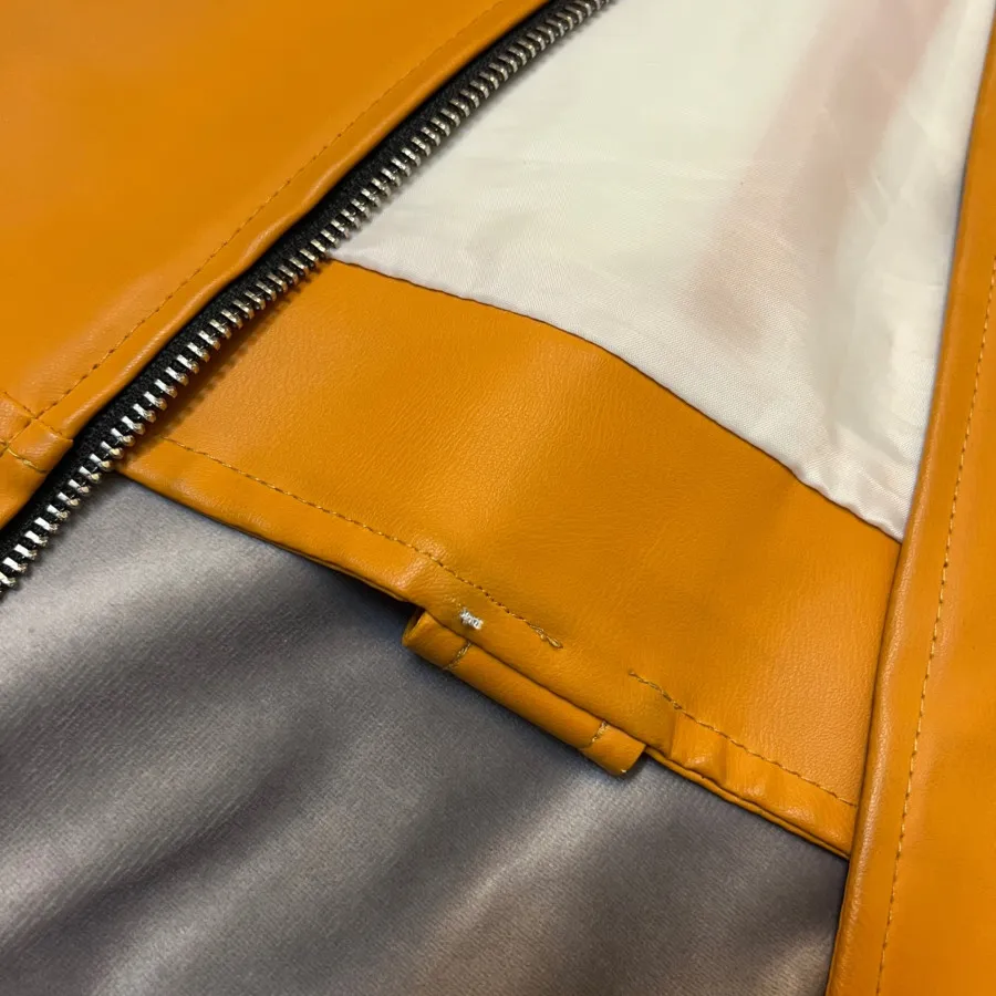 کت چرم طرح زارا