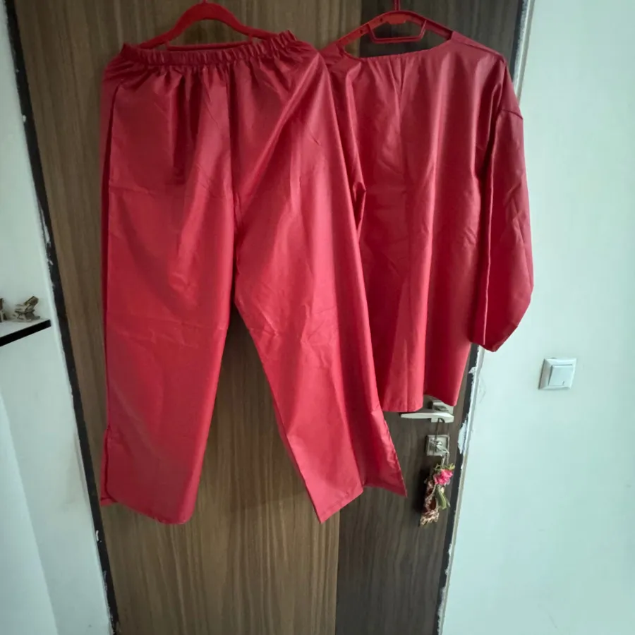 ست بارانی ضد اب قرمز