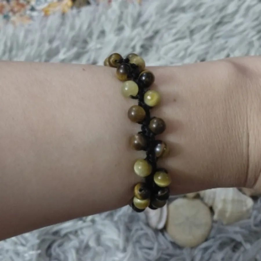 دستبند سنگ طبیعی