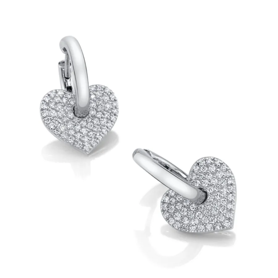 گوشواره قلب برند