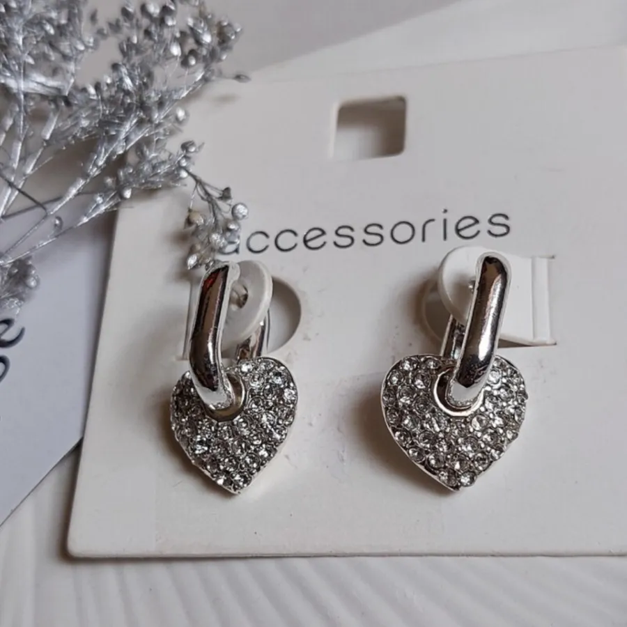 گوشواره قلب برند