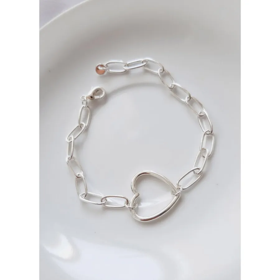 دستبند قلب برند