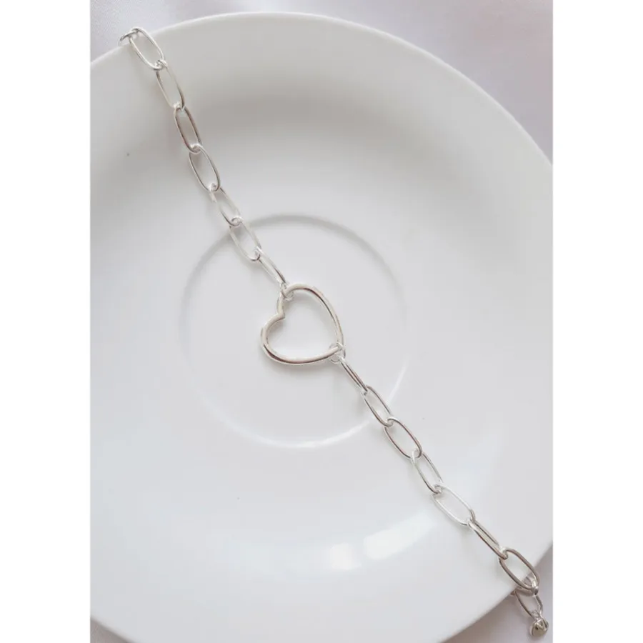 دستبند قلب برند