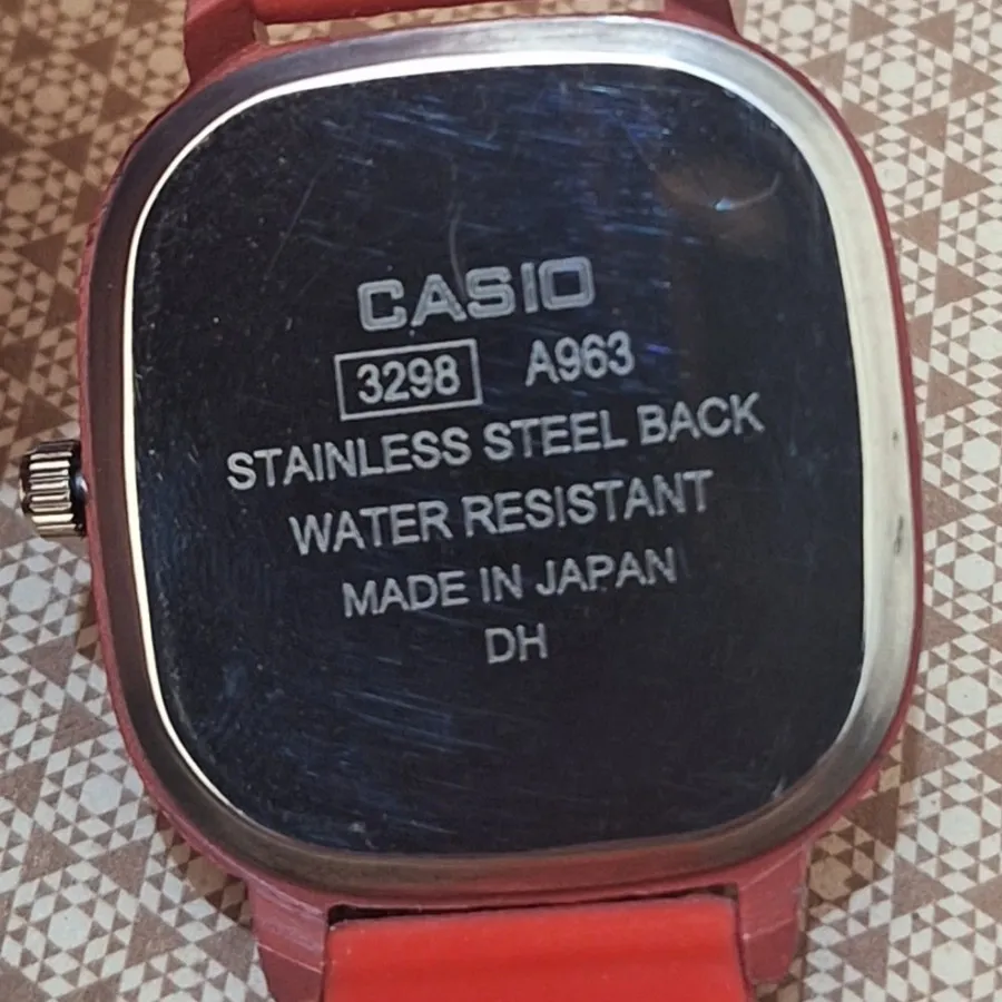 ساعت مچی کاسیو بند سلیکون