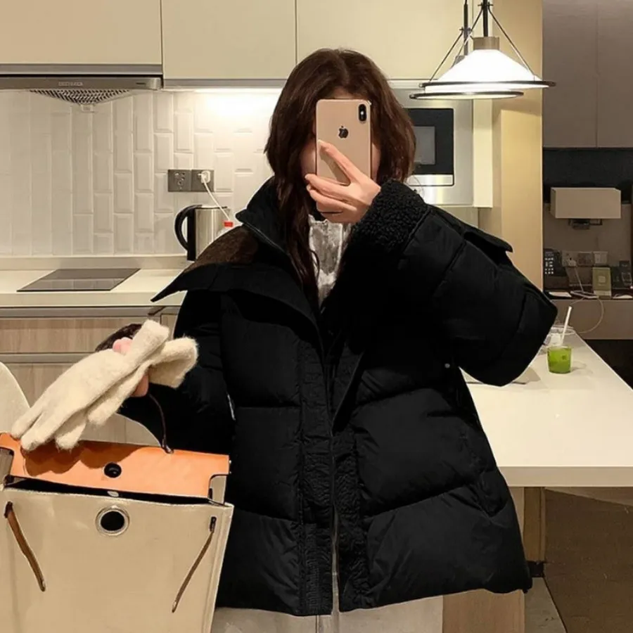 کاپشن پفکی گرم