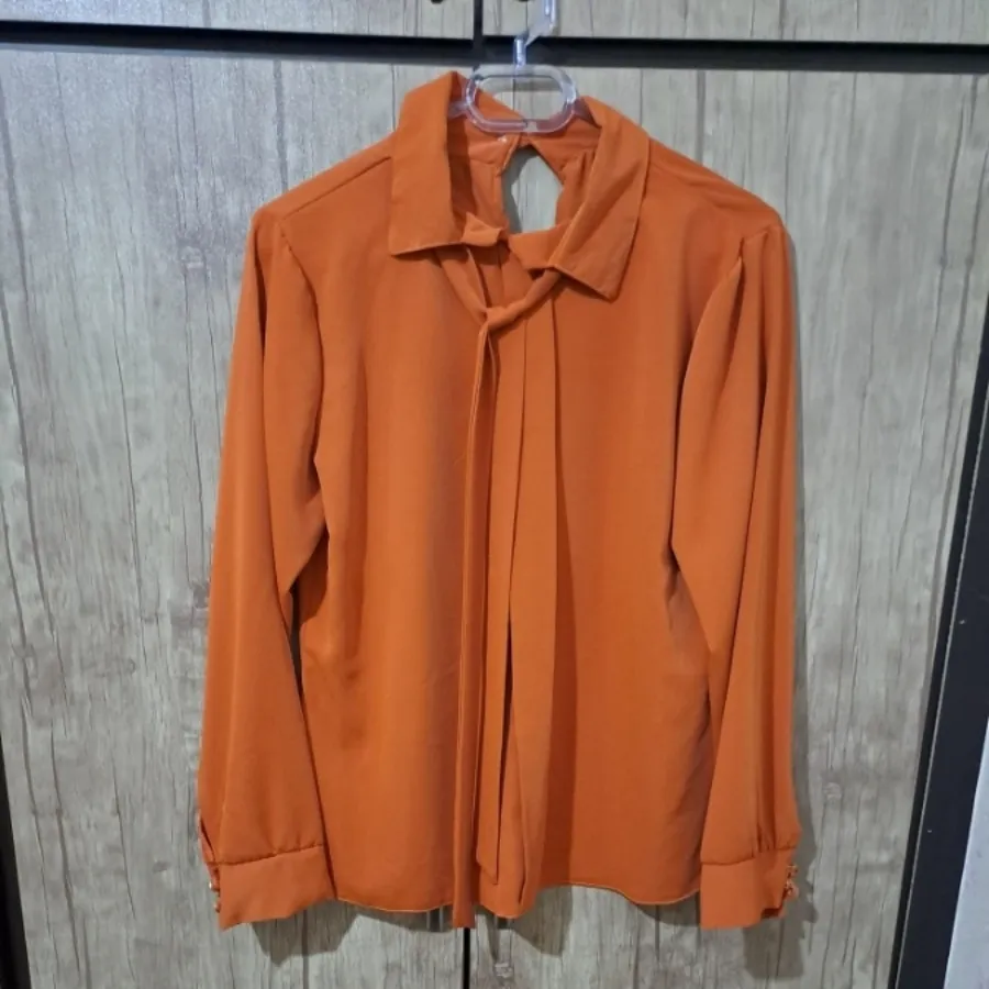 شومیز یقه گره ای