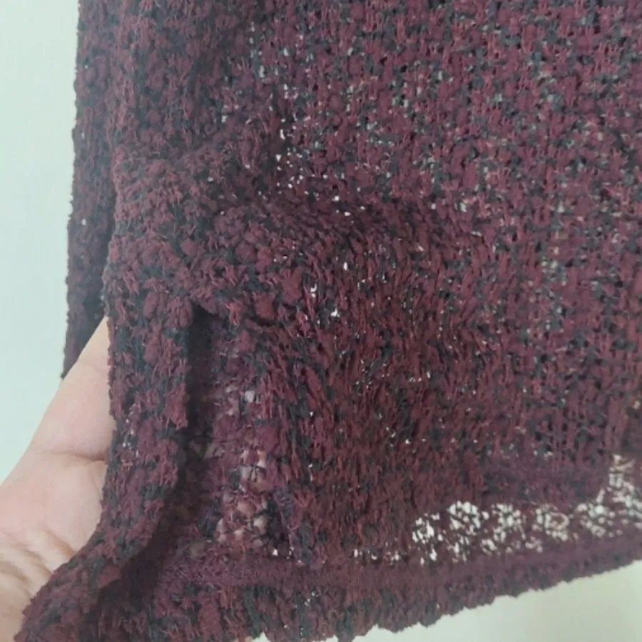 بلوز بافت زرشکی