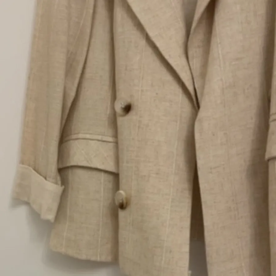 کت لینن زارا