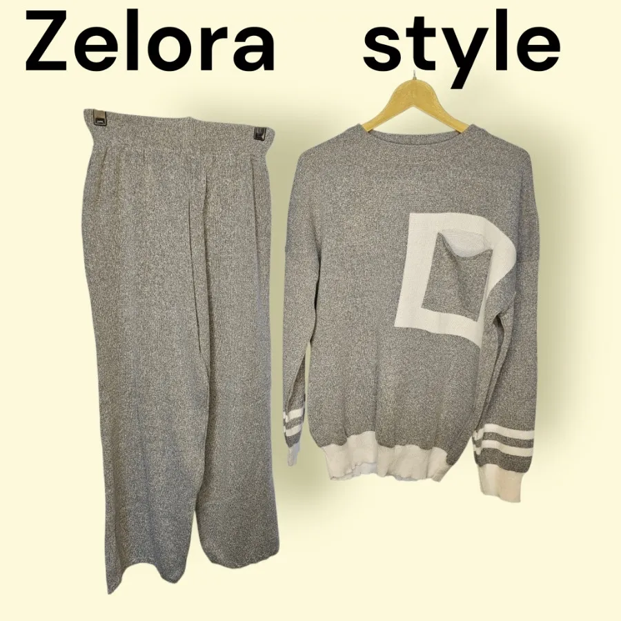 ست بافت شومیز و شلوار