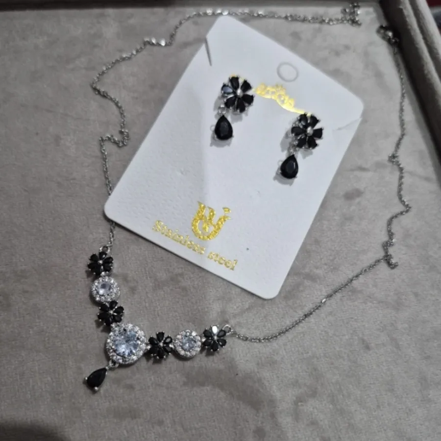 نیم ست نقره