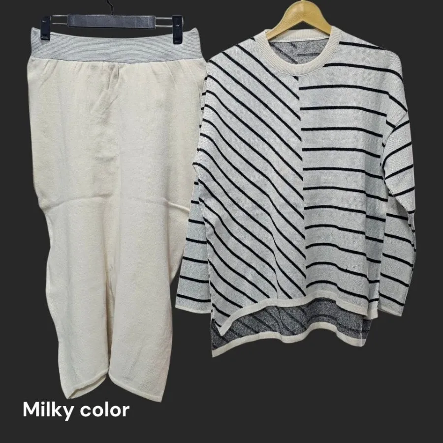 ست بلوز و دامن بافت سالوم