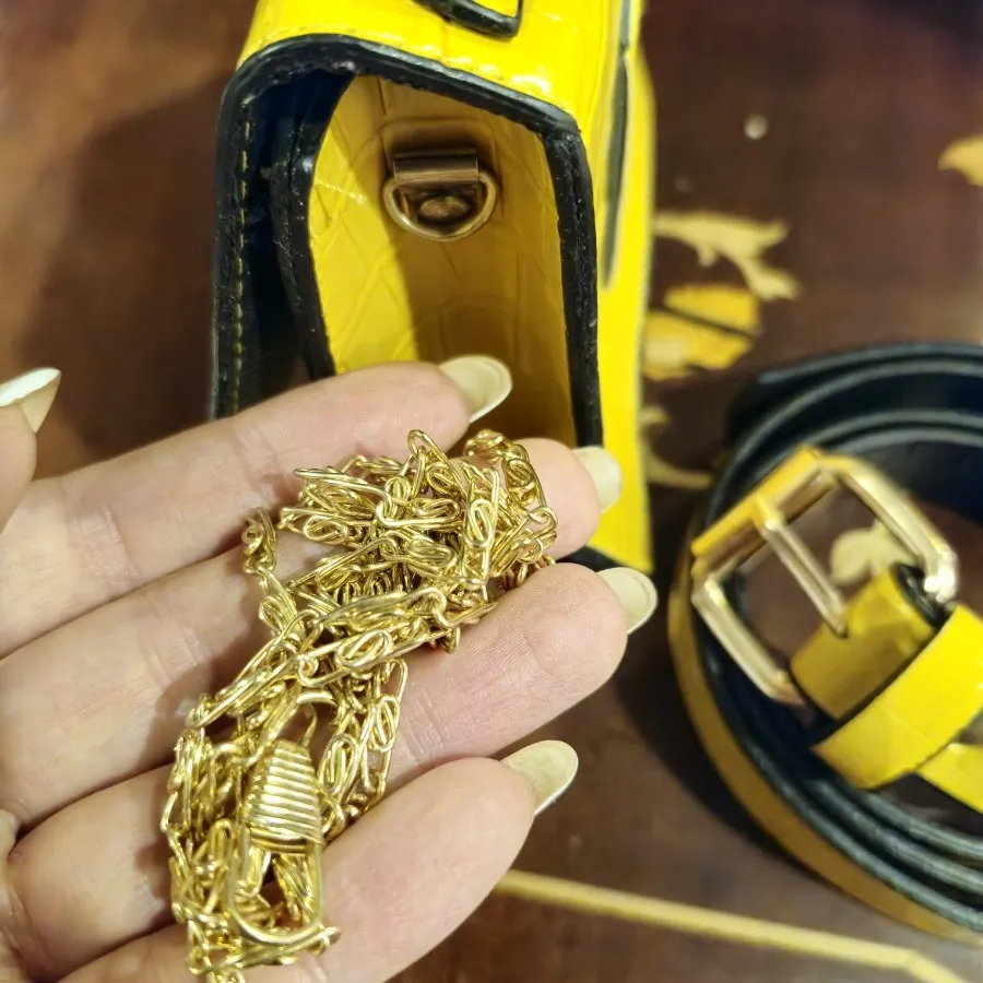 کیف ورنی دوشی و کمری ترک