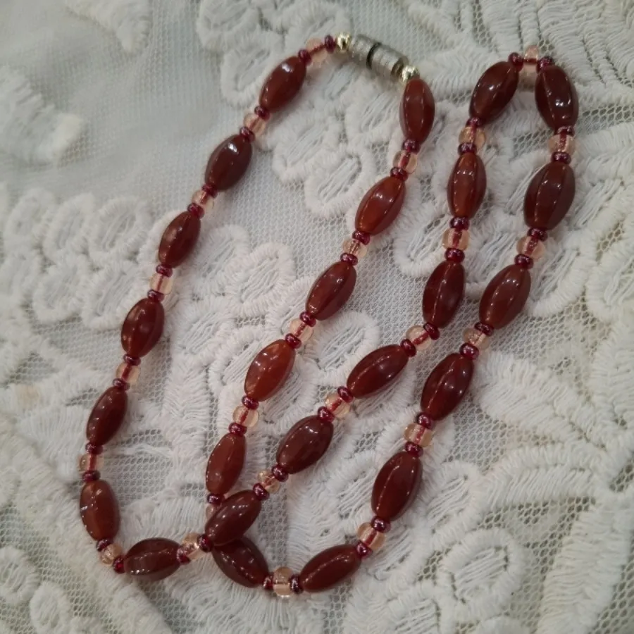 گردنبند عقیق شیکو لوکسه